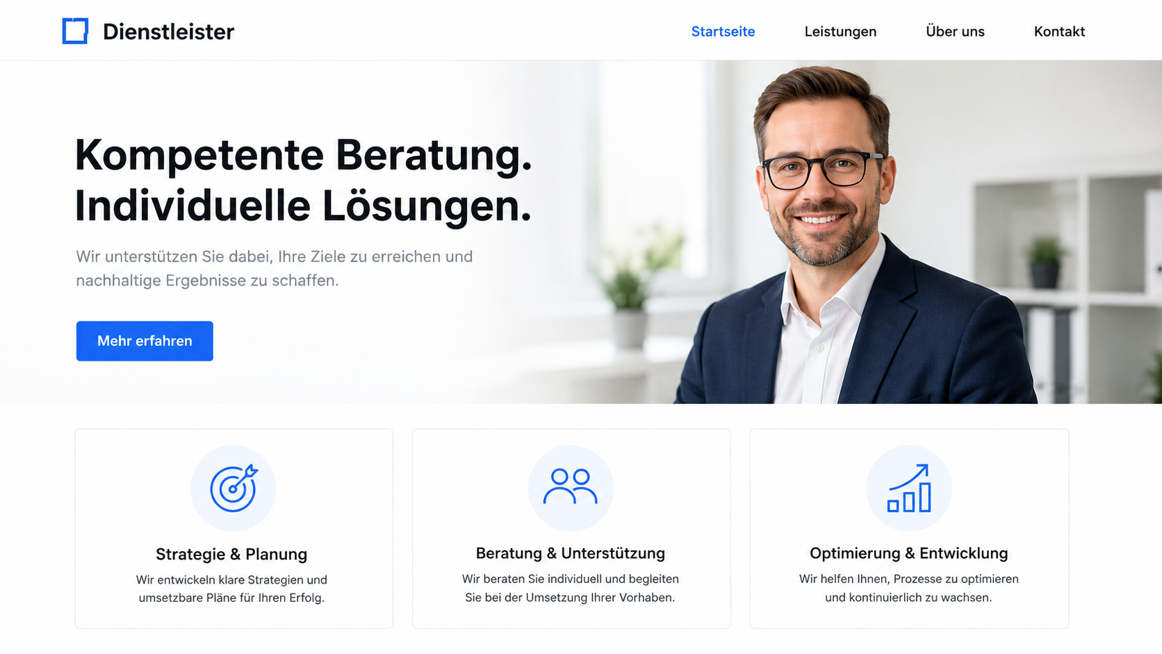 Webseite Dienstleister — roskosch.it Referenz
